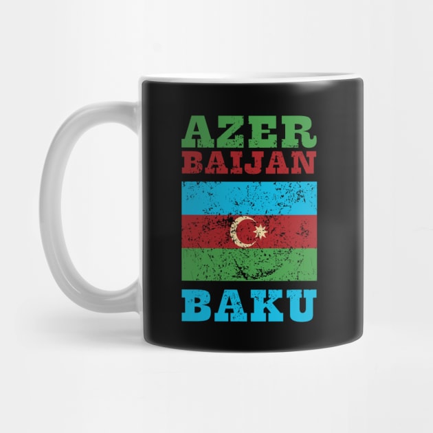 Flag of Azerbaijan by KewaleeTee